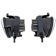 Front, Driver and Passenger Side LED Fog Light, With bulb(s)