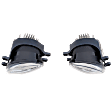 Front, Driver and Passenger Side LED Fog Light, With bulb(s)
