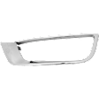 Driver Side Fog Light Trim, Chrome