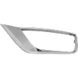 Driver Side Fog Light Trim, Chrome