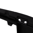 Front, Passenger Side Fog Light Trim, Textured Black