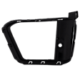 Front, Passenger Side Fog Light Trim, Textured Black