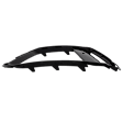 Front, Passenger Side Fog Light Trim, Textured Black