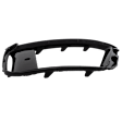 Front, Passenger Side Fog Light Trim, Textured Black