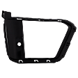 Front, Driver Side Fog Light Trim, Textured Black
