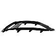 Front, Driver Side Fog Light Trim, Textured Black