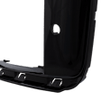 Front, Driver Side Fog Light Trim, Textured Black