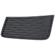 Front, Driver Side, Upper Fog Light Trim, Textured Black
