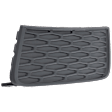 Front, Driver Side, Upper Fog Light Trim, Textured Black