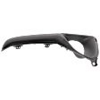 Front, Passenger Side Fog Light Trim, Textured Black