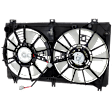 OE Replacement Radiator Fan, 2.5L, 6Cyl, Dual fan