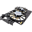 OE Replacement Radiator Fan, 2.5L, 4Cyl, Dual fan