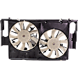 OE Replacement Radiator Fan, 2.5L, 4Cyl, Dual fan