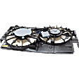 OE Replacement Radiator Fan, 2.5L, 4Cyl, Dual fan