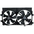 OE Replacement Radiator Fan, 2.4L, 4Cyl, Dual fan