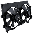 OE Replacement Radiator Fan, 2.4L, 4Cyl, Dual fan