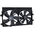 OE Replacement Radiator Fan, 2.4L, 4Cyl, Dual fan