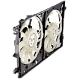 OE Replacement Radiator Fan, 2.0L, 4Cyl, Dual fan