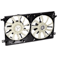 OE Replacement Radiator Fan, 2.0L, 4Cyl, Dual fan