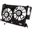 OE Replacement A/C Condenser Fan, 2.5L, 4Cyl, Dual fan