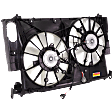 OE Replacement A/C Condenser Fan, 2.5L, 4Cyl, Dual fan