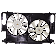 OE Replacement A/C Condenser Fan, 2.5L, 4Cyl, Dual fan