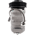 A/C Compressor, With Clutch