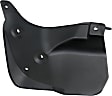 Front, Passenger Side Mud Flaps, Black, Base Model