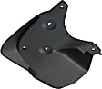 Front, Passenger Side Mud Flaps, Black, Base Model