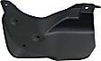 Front, Passenger Side Mud Flaps, Black, Base Model