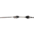 Front, Passenger Side Axle Assembly, Base Model, AWD
