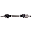 Front, Driver Side Axle Assembly, 6 Cyl., 2.5L Engine
