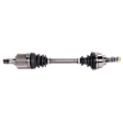 Front, Driver Side Axle Assembly, 6 Cyl., 2.5L Engine