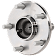 Front, Driver or Passenger Side Wheel Hub, Without Bearing, 5 x 4.5 in. Bolt Pattern, 6 Cyl., 3.0L Engine, RWD