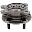 Front, Passenger Side Wheel Hub, with Bearing, AWD