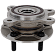 Front, Driver Side Wheel Hub, with Bearing, AWD