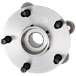 Front, Driver Side Wheel Hub, with Bearing, AWD