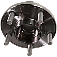 Front, Driver or Passenger Side Wheel Hub, With Bearing, 5 x 4.25 in. Bolt Pattern