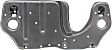 Rear Engine Splash Shield, 6 Cyl., 3.5L Engine