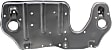 Rear Engine Splash Shield, 6 Cyl., 3.5L Engine
