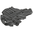 Passenger Side Engine Splash Shield, Engine Under Cover, Vacuum Form, Base Model