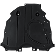Rear Engine Splash Shield, 2.5L engine