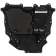Center Engine Splash Shield, with Insulation Foam