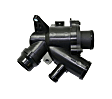 Thermostat Housing - Direct Fit, Assembly, Gas, Includes Sensor and Gasket