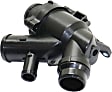 Thermostat Housing - Direct Fit, Assembly, Gas, Includes Sensor and Gasket