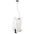 Washer Reservoir, With Pump, 6 Cyl., 3.5L Engine