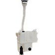 Washer Reservoir, With Pump, 6 Cyl., 3.5L Engine