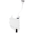 3.5L, 6Cyl Washer Reservoir, With Pump, With Sensor, With Filler Neck