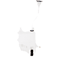 3.5L, 6Cyl Washer Reservoir, With Pump, With Sensor, With Filler Neck