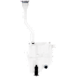 3.5L, 6Cyl Washer Reservoir, With Pump, With Sensor, With Filler Neck